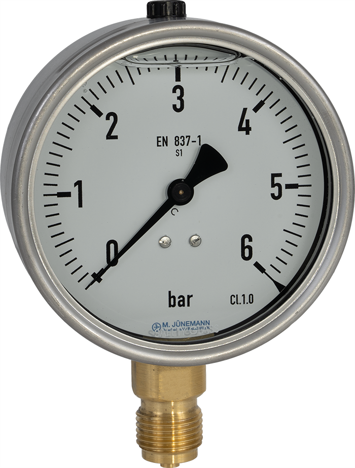 Armatherm - Bourdon Tube Pressure Gauge, Brass